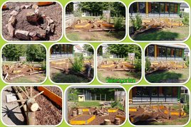 Natur- und Sinnesgarten vorher