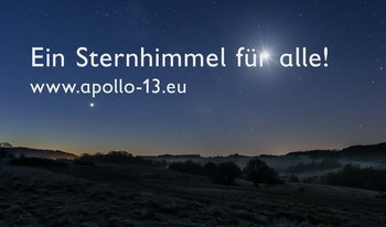 Sternenhimmel vor einem Waldrand bei Nacht